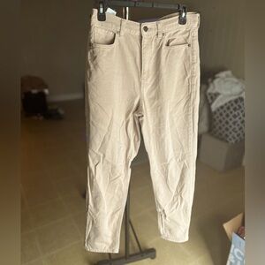 American Eagle Khaki Mom Jeans